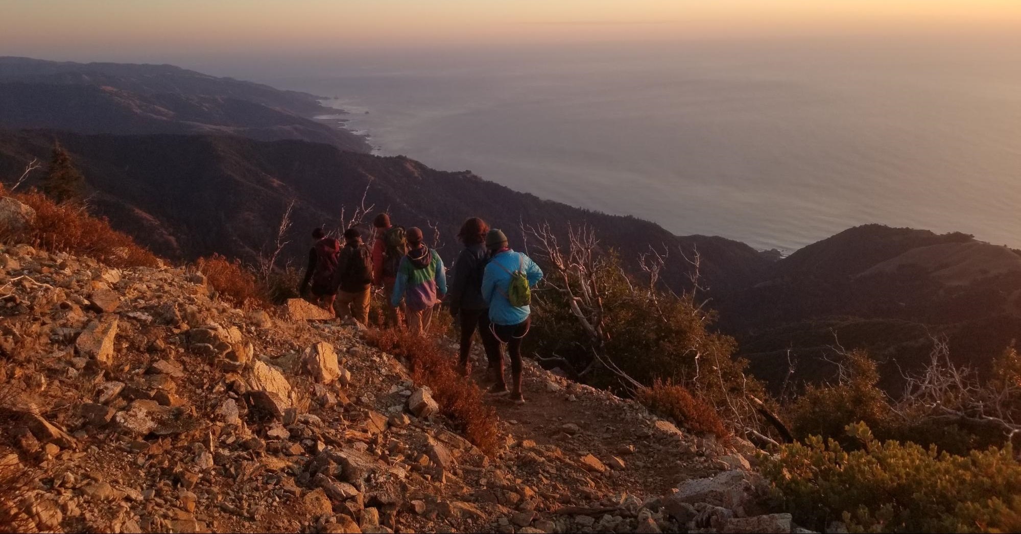 Fall 2019 Wellness Program Big Sur Backpacking Trip with Youth In Wilderness Alliance.